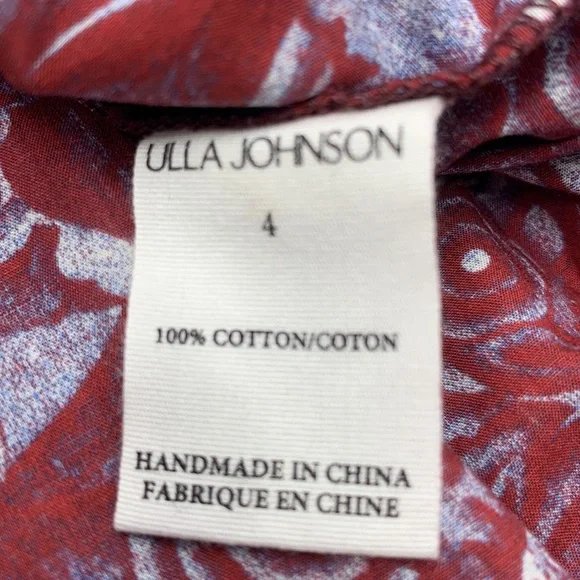 Ulla Johnson Lola Dress Size 4